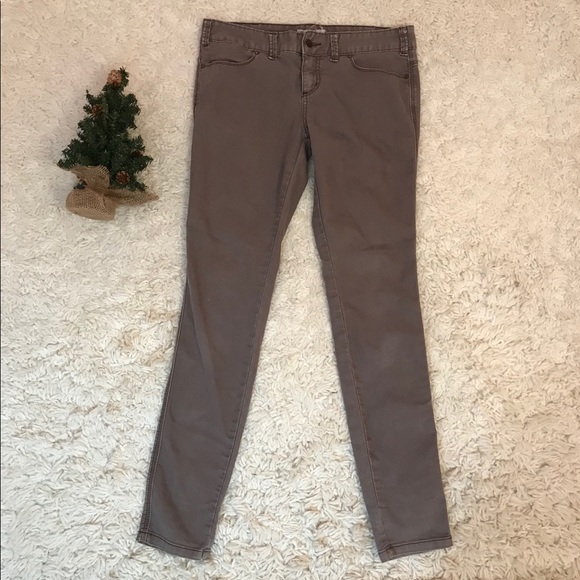 Free People Denim - Free People Brown Skinny Jeans